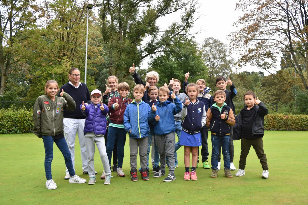 Jeugd Golfwedstrijd op Golfbaan Kralingen